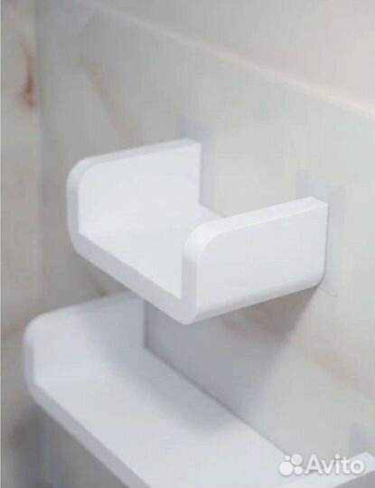 Полки для ванной и кухни самоклеящиеся