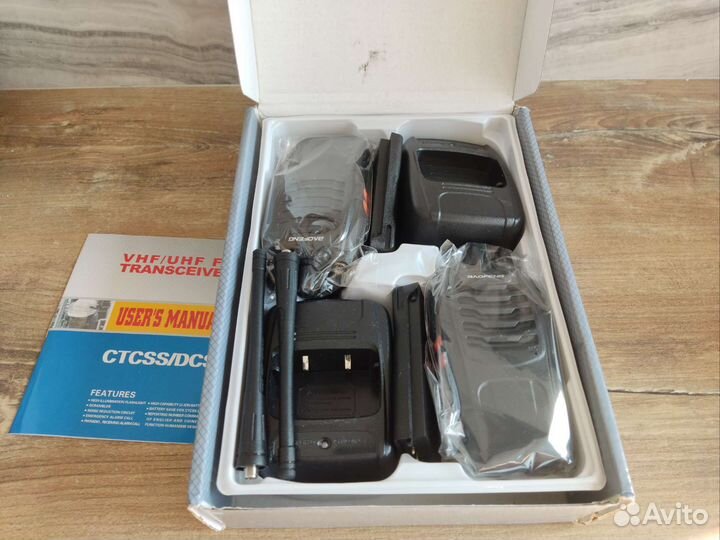 Рация / Комплект из 2-х Радиостанций с зарядками