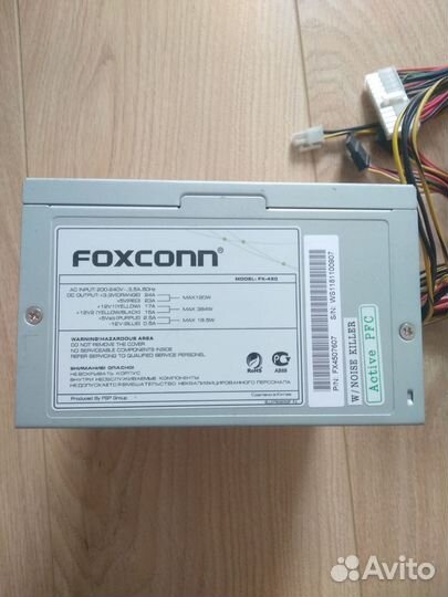 Блок питания foxconn fx-450w