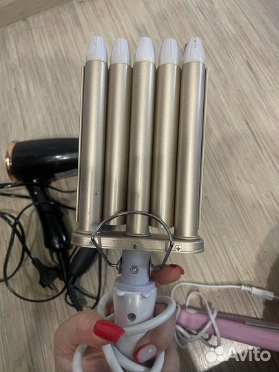 Плойка, фен, гафре