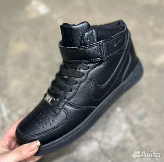 Мужские зимние кроссовки Nike Air Force