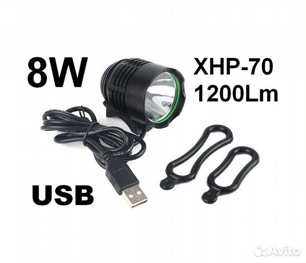 Фара для Велосипеда USB велофара