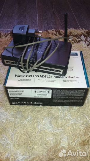 Роутер D-Link DSL-2640U