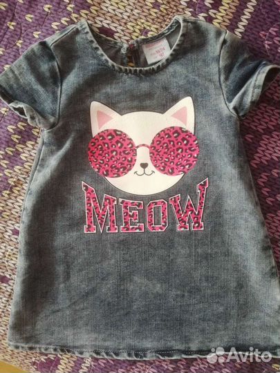 Платье джинсовое