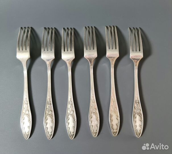 Набор столовых,мельхиоровых пр-ов СССР,для десерта