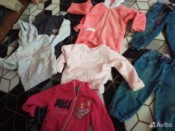 Пакет вещей на девочку 1-2 года