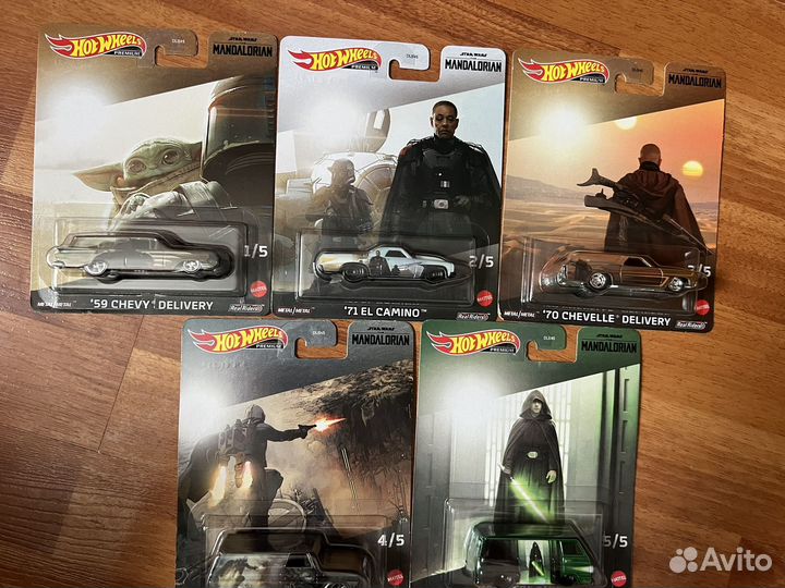 Машинки Hot Wheels Star Wars Mandalorian