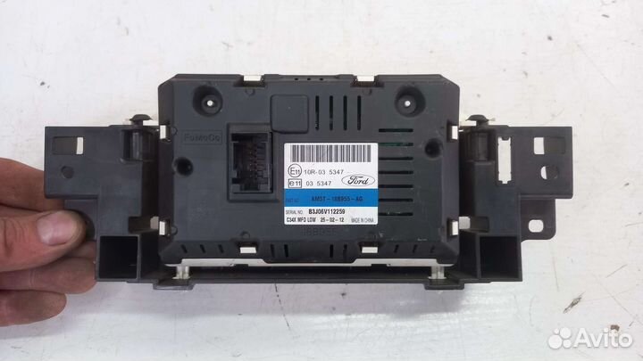 Дисплей магнитолы Ford Focus 3