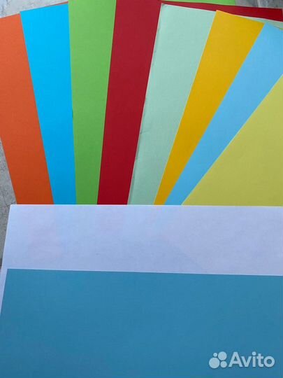 Цветная бумага для творчества и дизайна