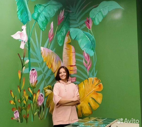 Оформление, роспись стен и просто художник