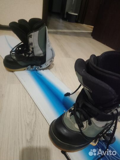 Сноубордические ботинки и крепления для сноуборда