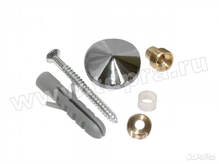 Крепление зеркал Конус 21мм хром 13-02-21