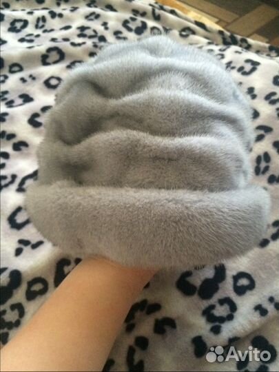 Шапка норковая новая