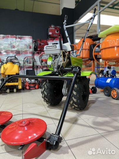 Мотоблок бенз Honda GX270 9лс + Косилка роторная