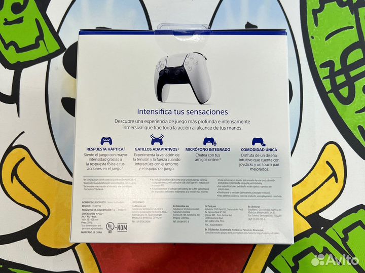 Геймпад PS5 белый