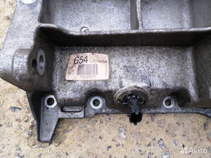 Поддон Опель Вектра С зафира Б Z22SE 24406366