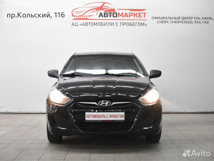 Hyundai Solaris 1.4 AT, 2012, 129 643 км