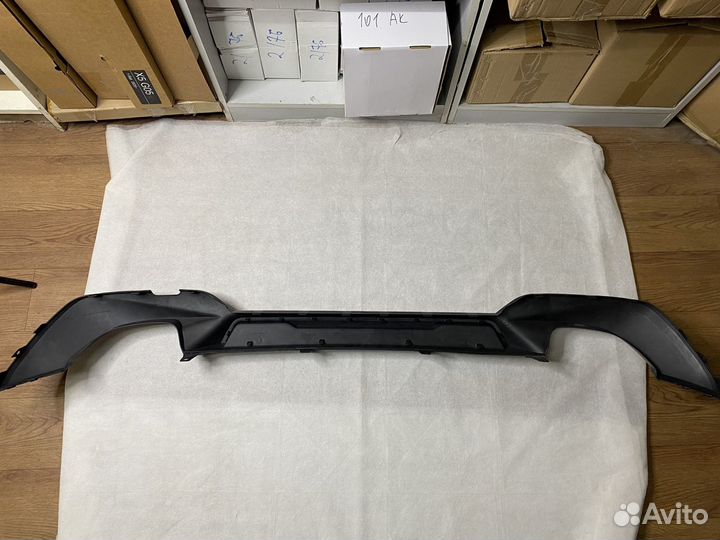 Диффузор для BMW G20 черный глянец