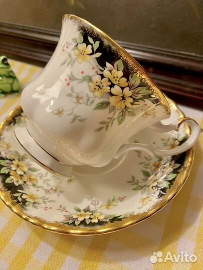 Редкая чайная пара Royal Ascot от Royal Albert