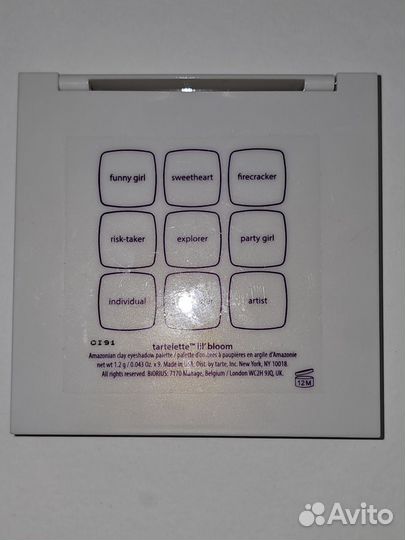 Палетка теней Tarte lil' bloom (лимитка)