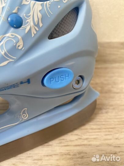 Коньки детские раздвижные 34 37 размер