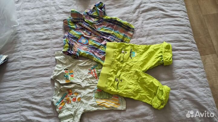 Пакет одежды для мальчика 80 размер