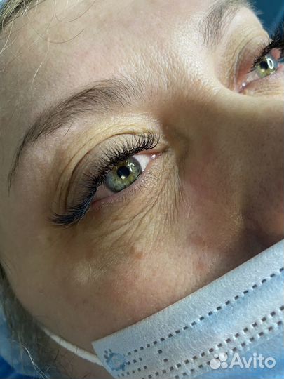 Наращивание ресничек)