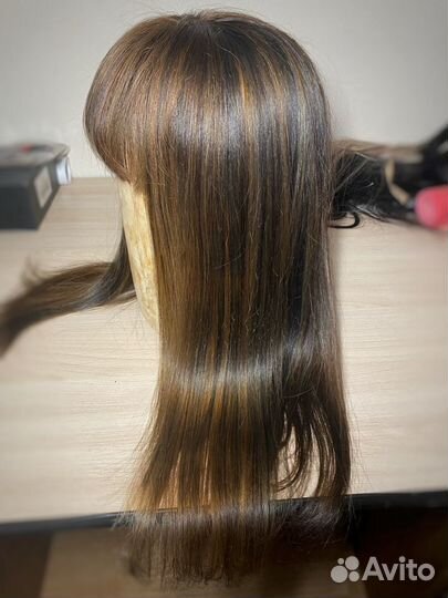 Накладка из натуральных волос