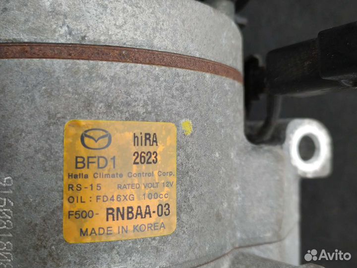 Компрессор кондиционера Мазда 6