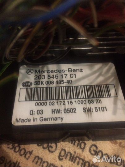 Блок SAM Mercedes w203 2035451701