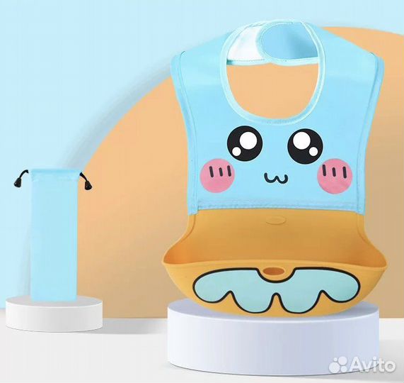 Нагрудник для кормления слюнявчики Новые