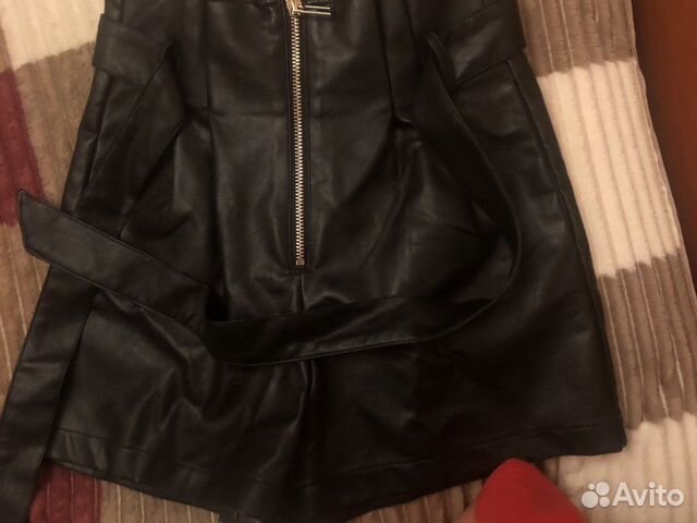 Кожаные шорты xs