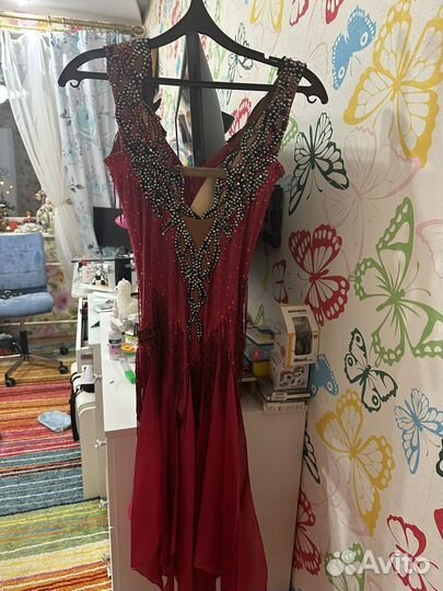 Платье для бальных танцев юниоры 2 латина