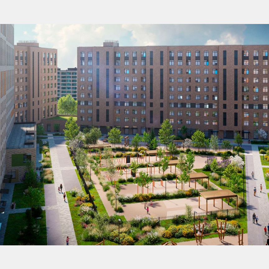1-к. квартира, 34,4 м², 7/12 эт.