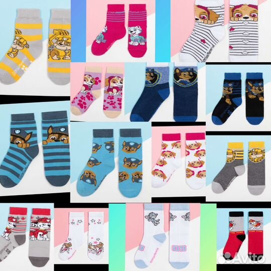 Колготки, носки щенячий патруль и др