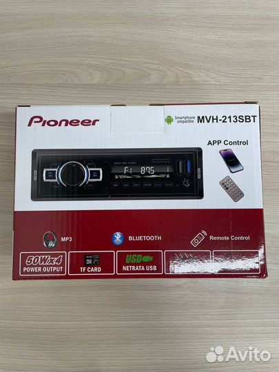 Магнитола Pioneer с bluetooth