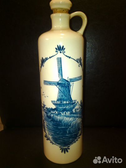 Старый штоф Керамика голландия