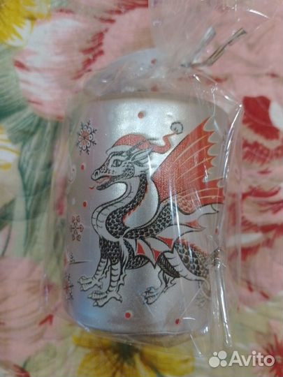 Свеча новогодняя Дракон