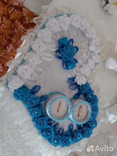 Сердце для колец на свадьбу