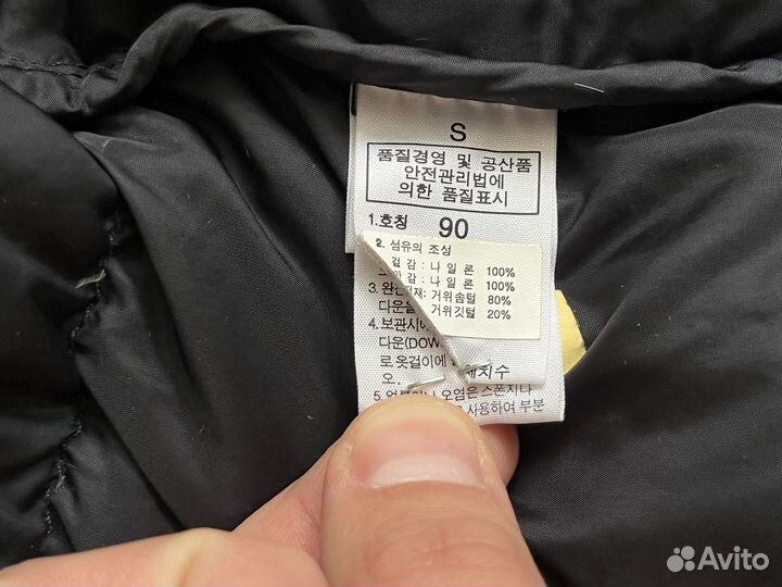 The North Face Nuptse S оригинальный пуховик