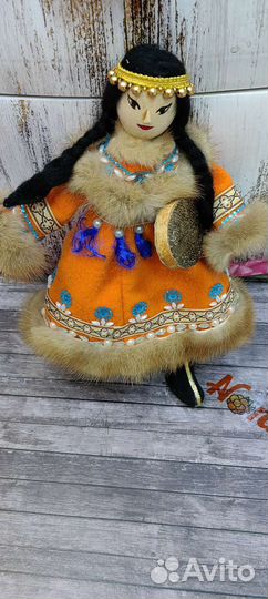 Кукла ручной работы, дерево