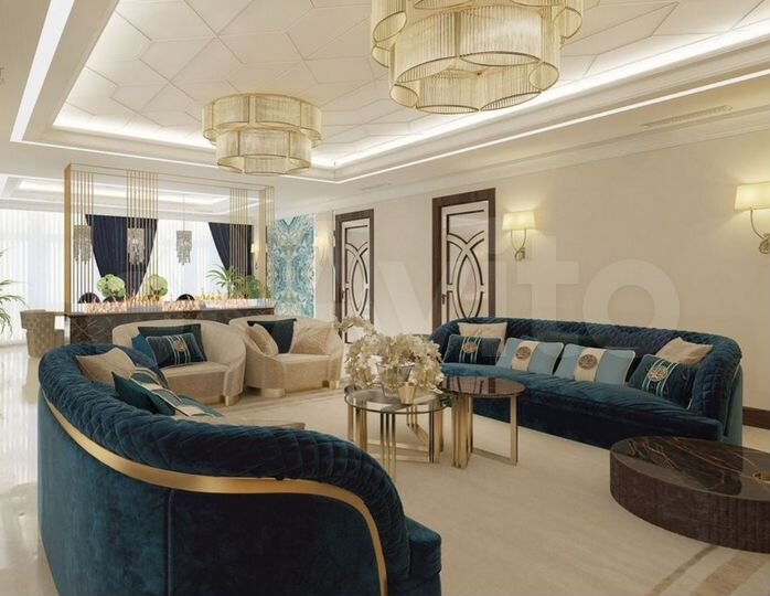 4-к. квартира, 257 м², 19/20 эт.