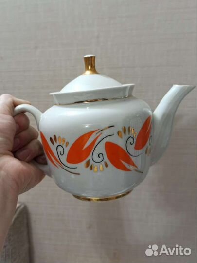 Чайный сервиз советский винтажный