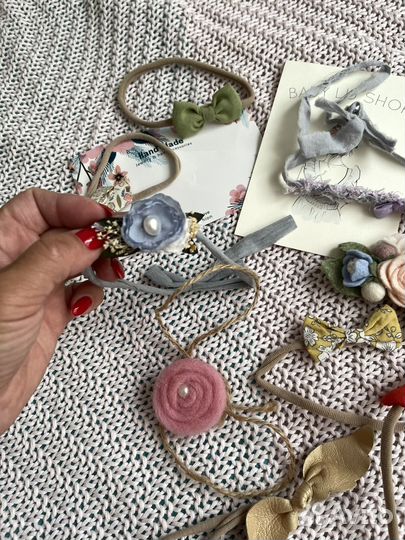 Повязка на голову для новорожденных