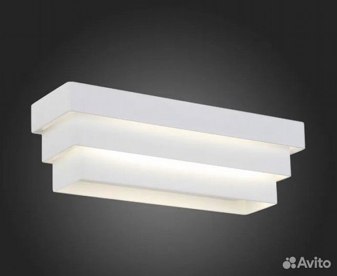 Накладной светильник, цвет арматуры - белый