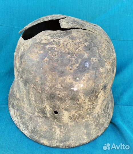 Каска Немецкая Крепкая для Реставрации