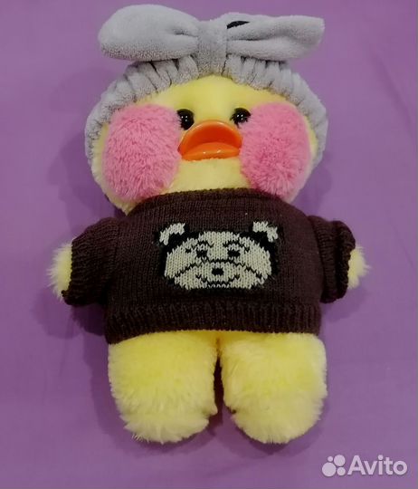 Уточка lalafanfan желтая