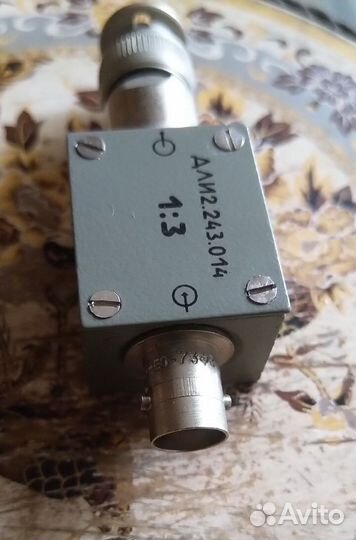 Делитель для частотомеров Ч3-63/1 ; Ч3-67