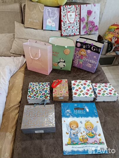 Пакеты подарочные