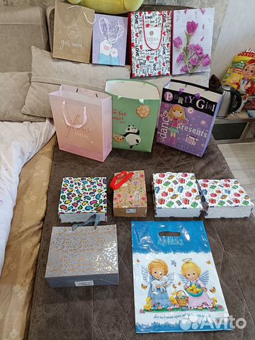 Пакеты подарочные